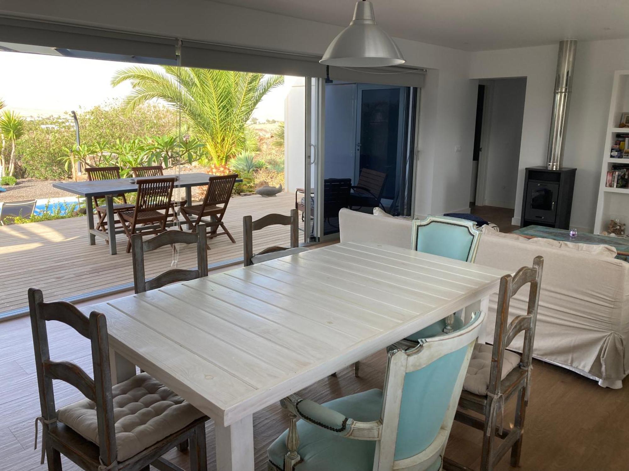 Majanicho Rock - Villa With Heated Pool Lajares Extérieur photo