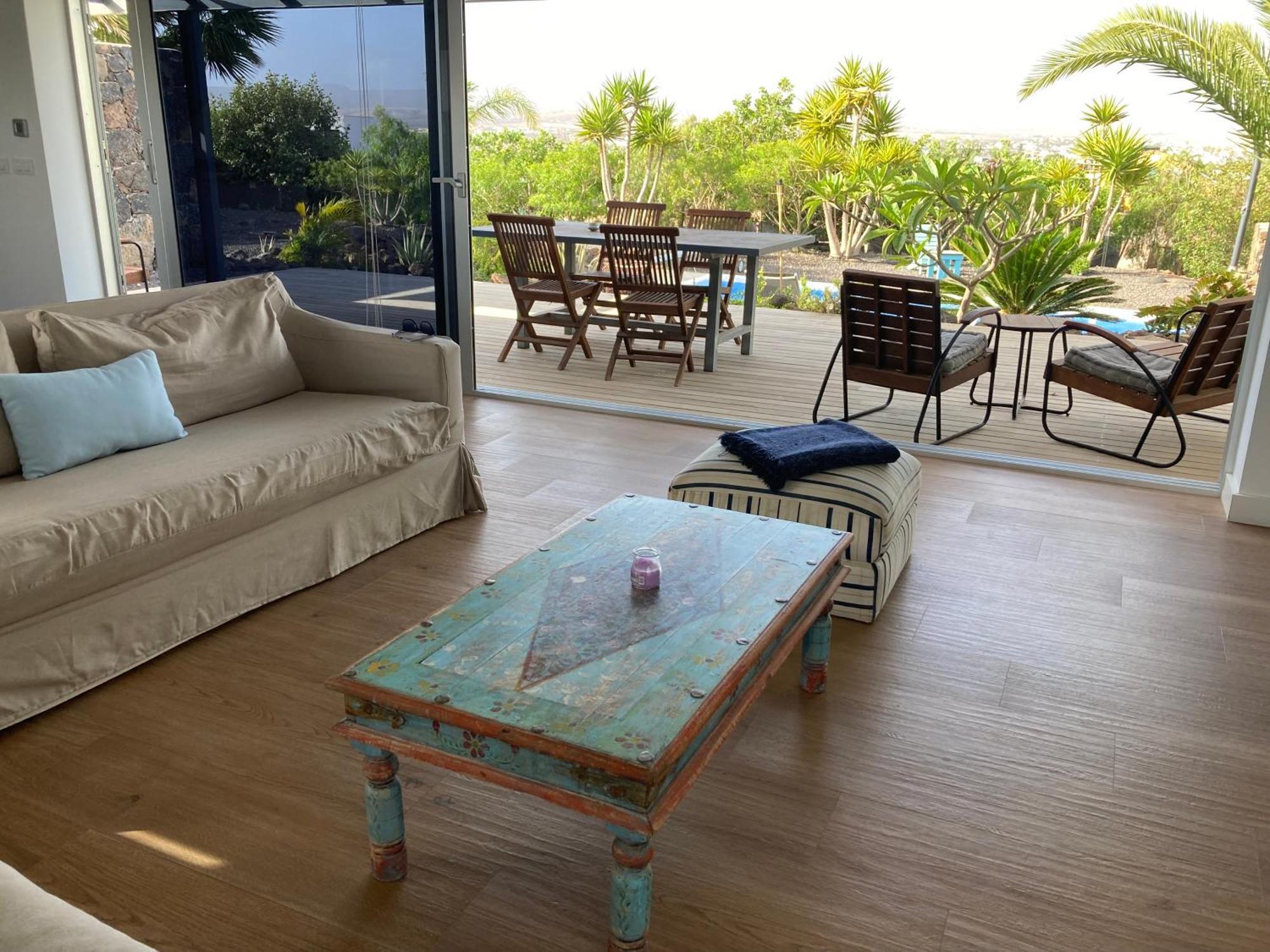 Majanicho Rock - Villa With Heated Pool Lajares Extérieur photo