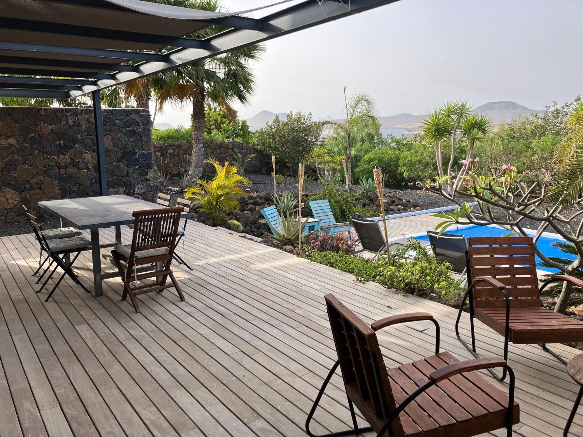 Majanicho Rock - Villa With Heated Pool Lajares Extérieur photo