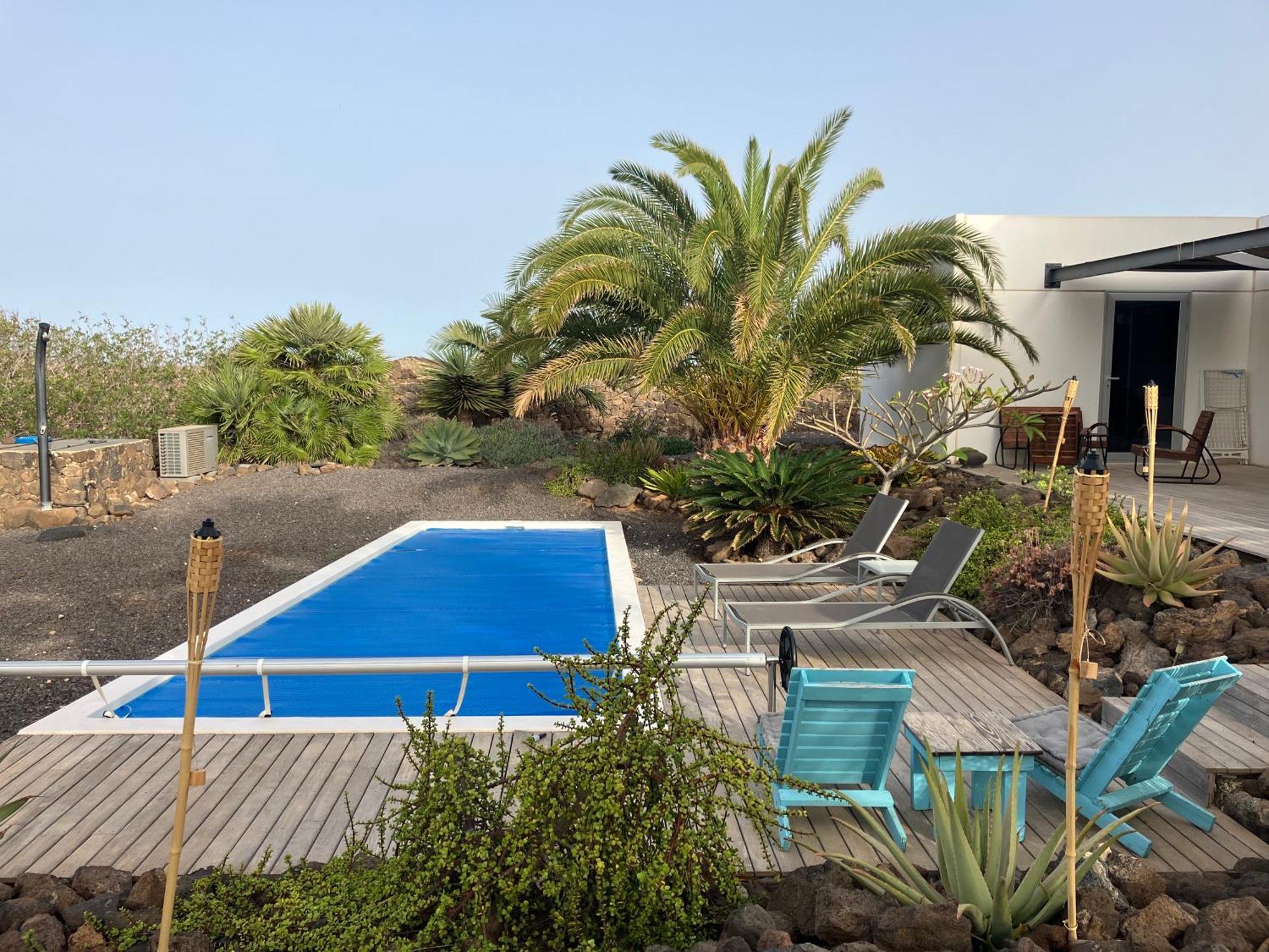 Majanicho Rock - Villa With Heated Pool Lajares Extérieur photo